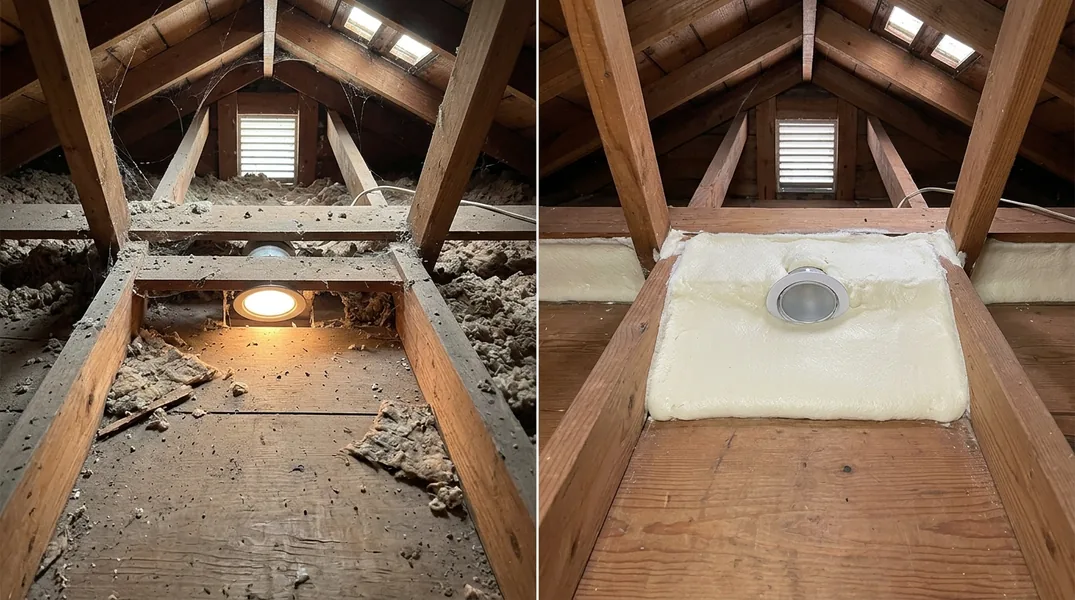 What Winter Storm Uri Taught the Brazos Valley About Attics: Sealed Roof Decks and Frozen Pipes