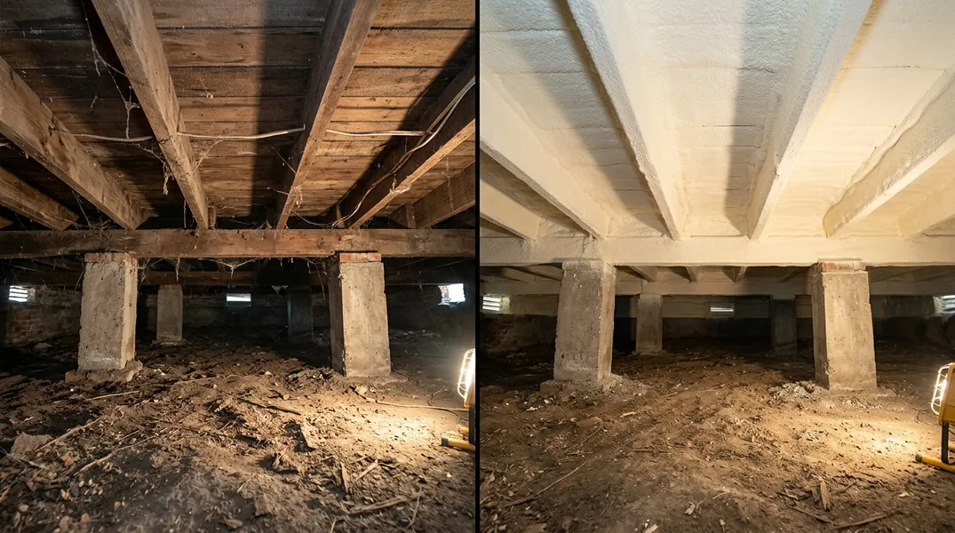 Result spray foam insulation in College Station - College Station Spray Foam Insulation