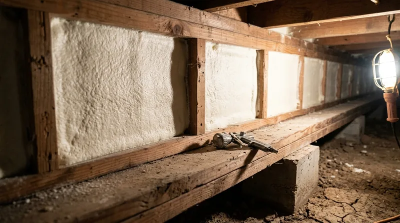 Rim Joist & Band Joist Spray Foam College Station